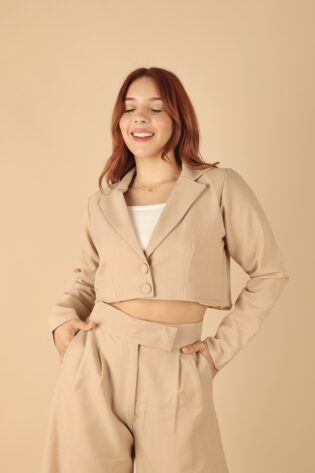 Blazer boss beige