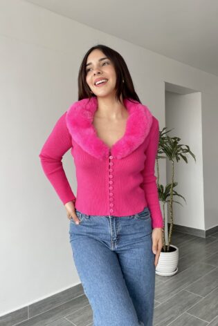 Sueter Snow fucsia