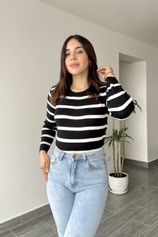 Básico rayas negro