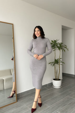 Maxi vestido Lia melange