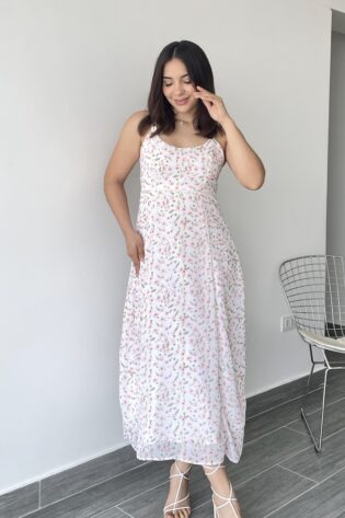 Midi Dress rosa