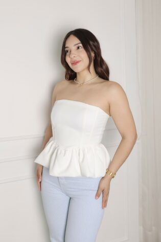 Blusa Peplum Perla