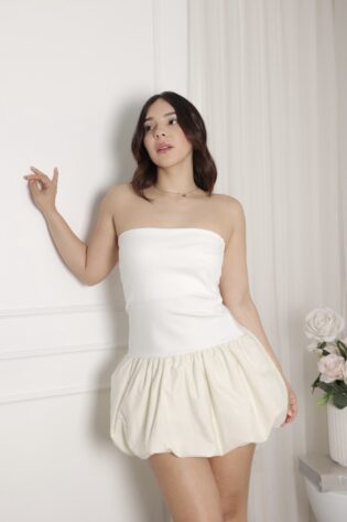 Odette Dress hueso