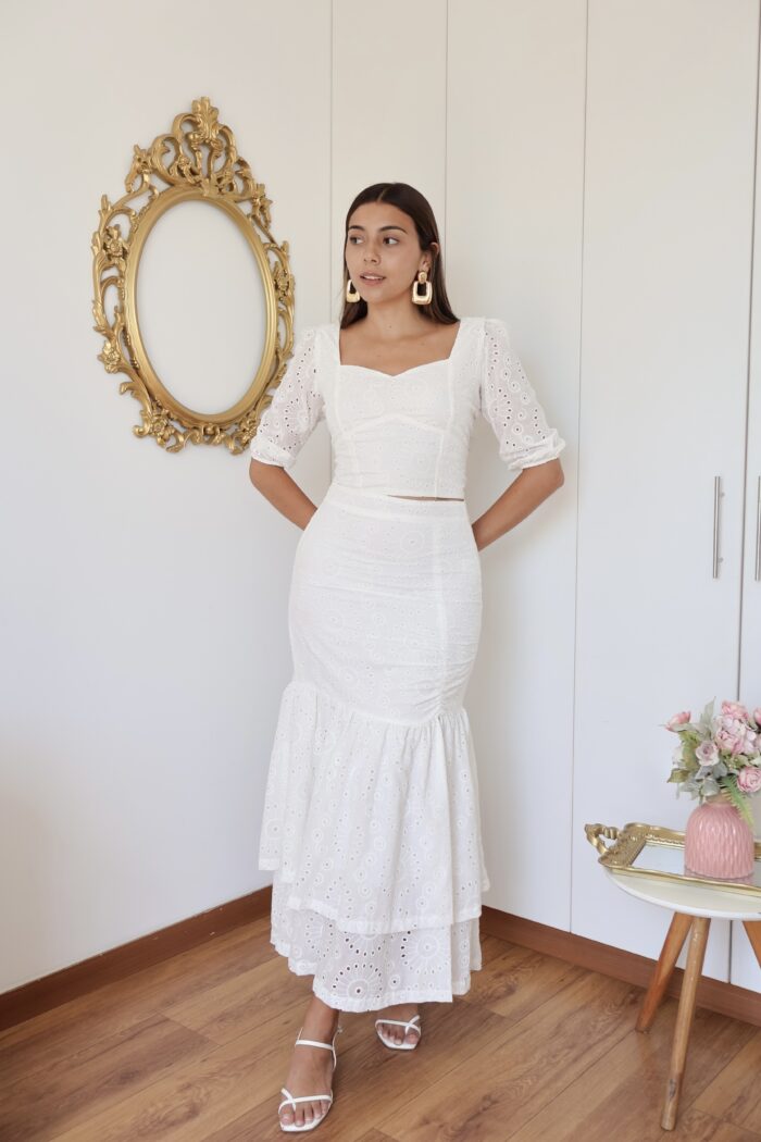 Set Adele broderie perla - Imagen 4