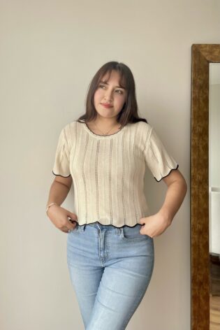 BASICO TEJIDO LIA BEIGE