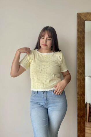 BASICO TEJIDO MAYA AMARILLO