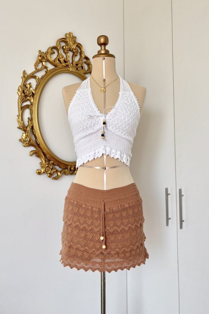 FALDA SHORT PLAYA CAFE