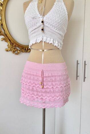 FALDA SHORT PLAYA ROSA