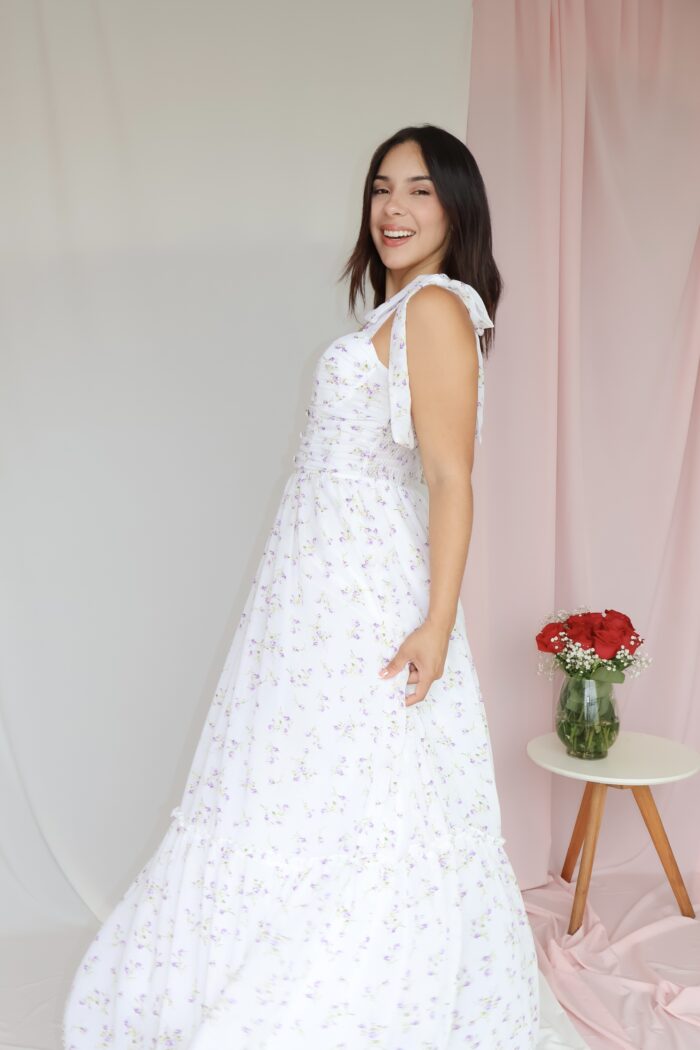 Julieta dress lila - Imagen 4