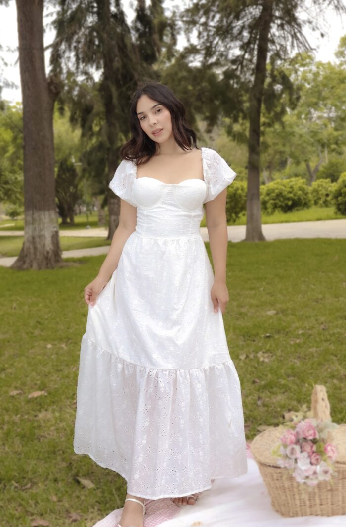 Broderie Dress