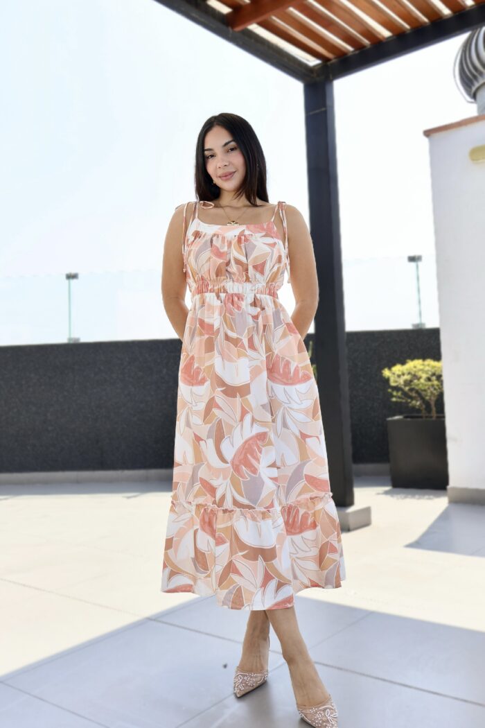 Maxi dress boho print