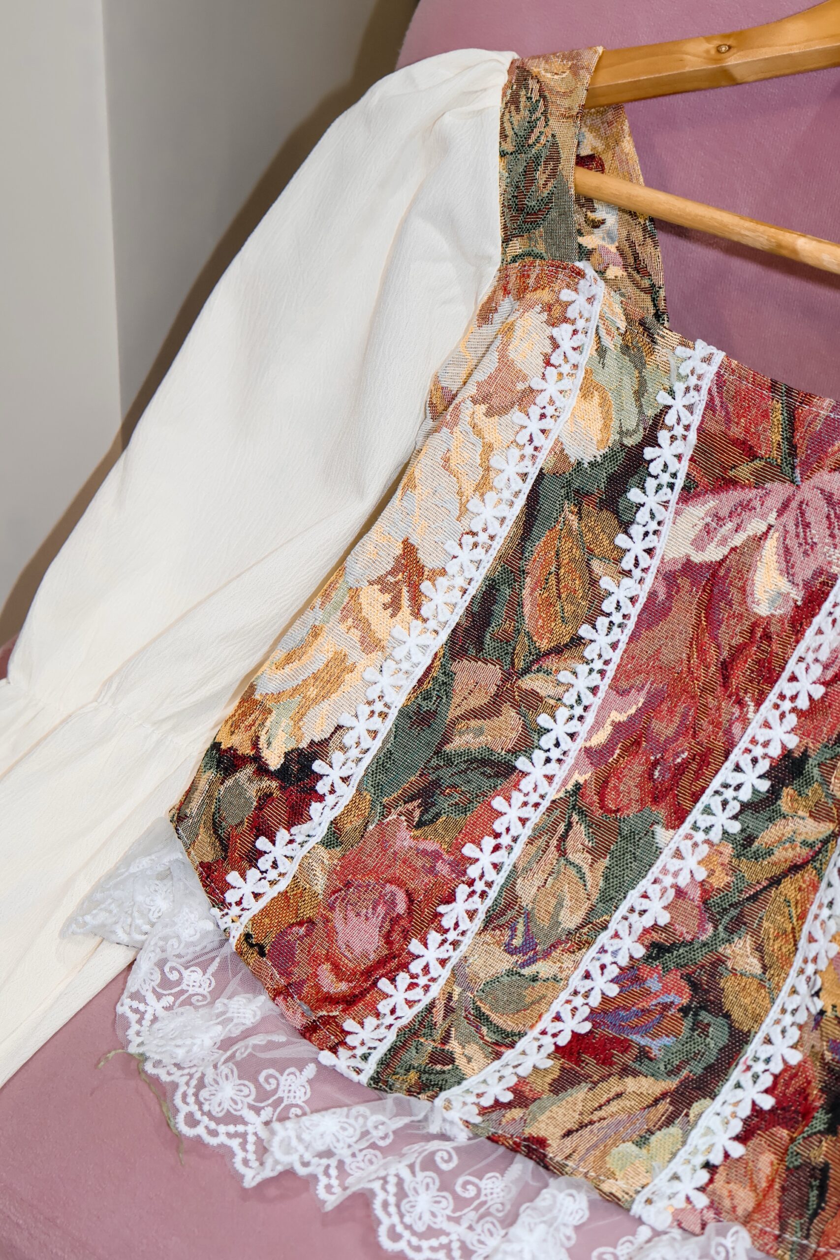 Blusa Victoria rosa - Imagen 5
