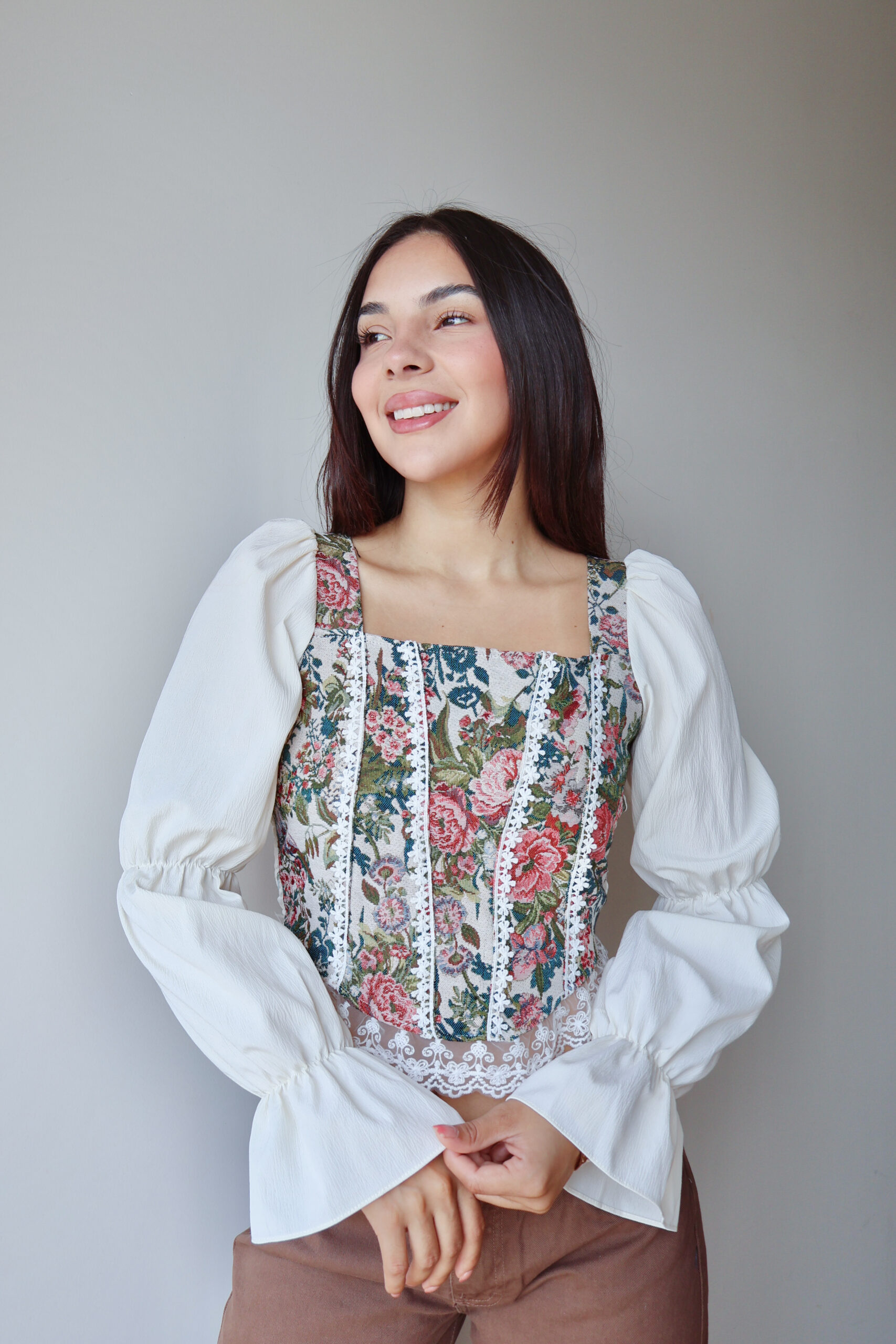 Blusa Victoria rosa