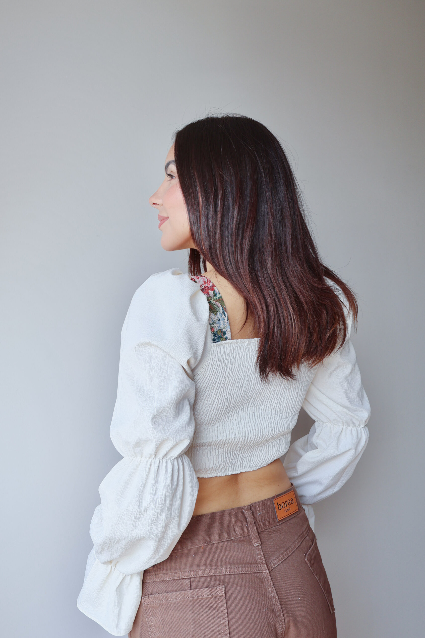 Blusa Victoria rosa - Imagen 3
