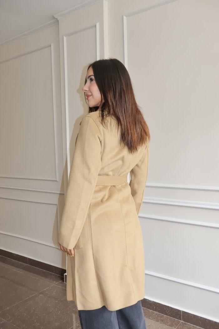 Gabardina camel - Imagen 4