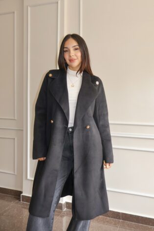 Gabardina negra