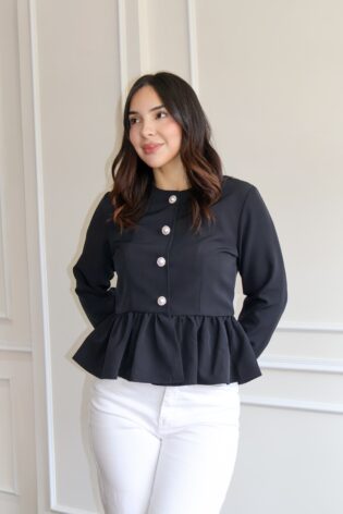 Blusa Oriana negro