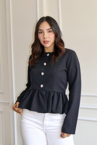 Blusa Oriana negro