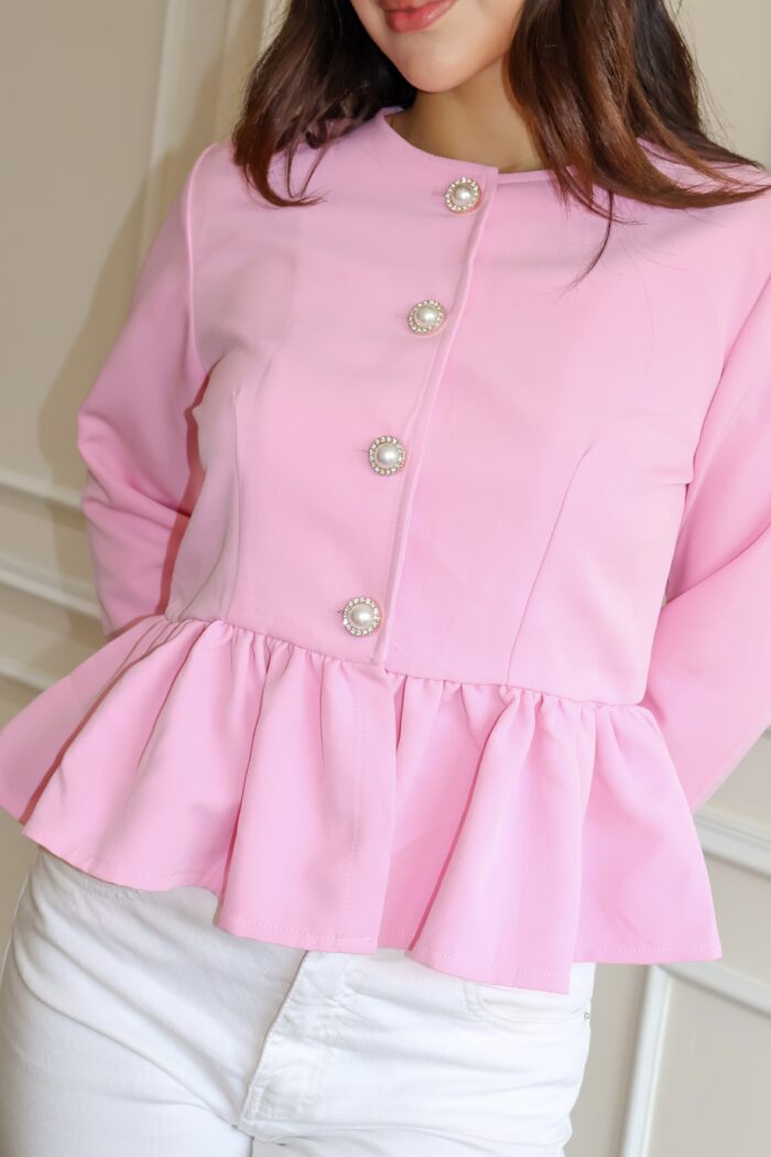 Blusa Oriana rosa - Imagen 3