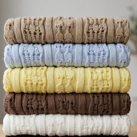 Maxicapa Tejida - Beige