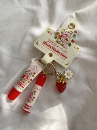 Set lip combo edición Strawberry Shortcake (Rosita resita)